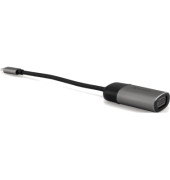 Adapter USB-C-Stecker/VGA-Buchse schwarz/grau