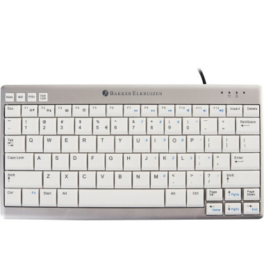 PC-Tastatur UltraBoard 950 BNEU950DE, mit Kabel (USB), klein, Sondertasten, weiß