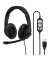 Headset HS-USB300 USB-A-Stecker schwarz