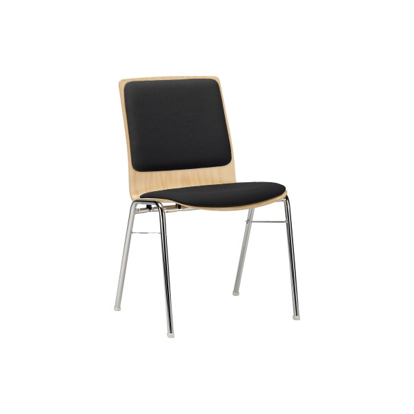 4016849691381 - Besucherstuhl Balanto schwarz chrom ohne Armlehnen 4-Fuß-Gestell 4016849691381 Prosedia 4016849691381 - Besucherstuhl Balanto schwarz chrom ohne Armlehnen 4-Fuß-Gestell 4016849691381 Prosedia