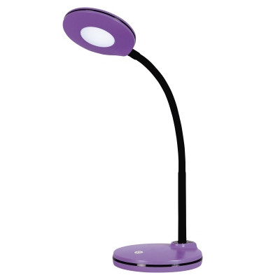 Schreibtischlampe Splash 41-5010.714, LED, dimmbar, mit Standfuß, lila
