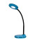 LED-Schreibtischlampe Splash, blau, mit Standfu&szlig;, dimmbar