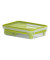 Brotdose CLIP & GO, 518099, gr&uuml;n/transparent, ohne, 1,2 L