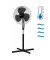 Standventilator VL-3741-S 263927 3-stufig schwarz