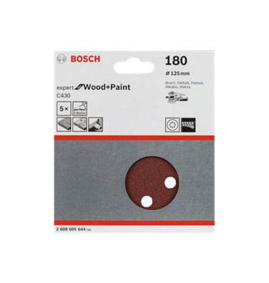 Schleifblatt-Set 5-teilig 2608605644 Schleifblatt-Set 5-teilig 2608605644