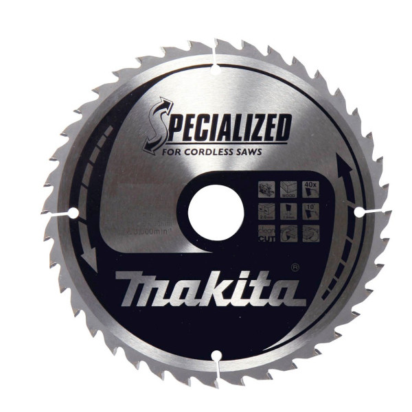 0088381421829 - Circular Saw Blade Specialized TCT 165x20mm 40T B-32954 0088381421829 - Circular Saw Blade Specialized TCT 165x20mm 40T B-32954