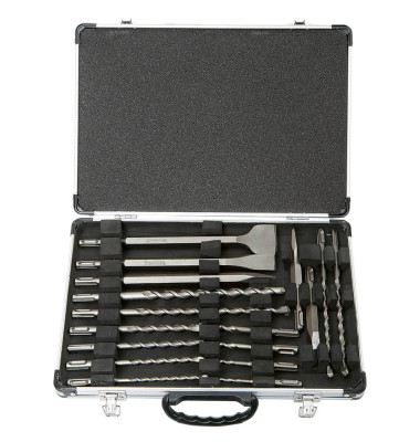 SDS+ D-42444 Meißel- und Bohrer-Set 17-teilig