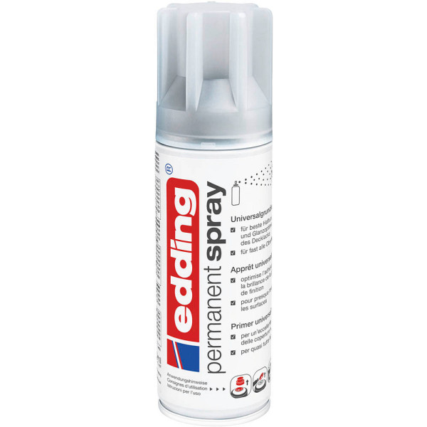 6 Stück Edding Spraydosen 5200-998 Kunststoffgrundierung farblos 200ml 4004764956449 Edding 200 Milliliter