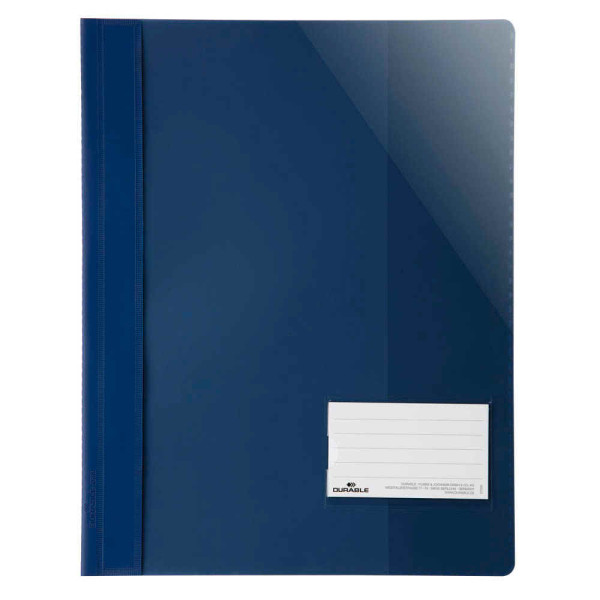 4005546993614 - Schnellhefter Kunststoff dunkelblau kaufmännische Heftung A4 überbreit mit Einsteckschild 4005546993614 269007 25 Stück 4005546993614 - Schnellhefter Kunststoff dunkelblau kaufmännische Heftung A4 überbreit mit Einsteckschild 4005546993614 269007 25 Stück