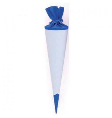 97845 Filzverschluss Bastelschultüte 70cm blau