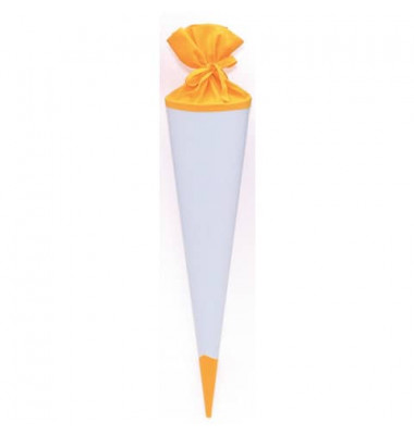 97844 Filzverschluss Bastelschultüte 70cm gelb