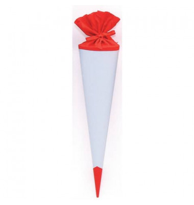 97843 Filzverschluss Bastelschultüte 70cm rot
