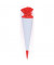 97843 Filzverschluss Bastelschultüte 70cm rot