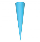 Bastel-Schultüte hellblau 70cm rund 97808
