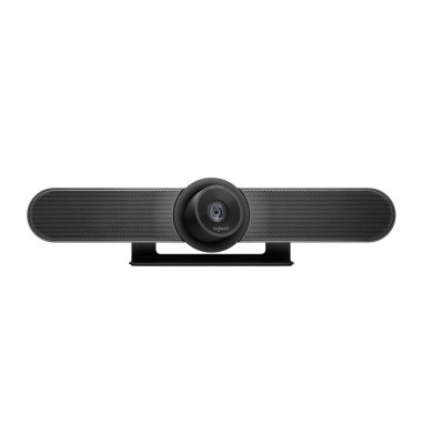 4K-Webcam 3840 x 2160 Pixel Logitech MeetUp Standfuß, Klemm-Halterung