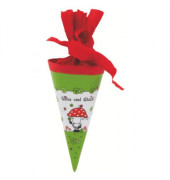 Geschwisterschult&uuml;te 91002, Ganz viel Gl&uuml;ck, 15cm, rund