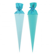 Bastel-Schult&uuml;te 97847, eisblau, 70cm, rund