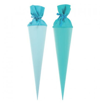 Bastel-Schult&uuml;te 97847, eisblau, 70cm, rund