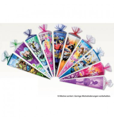 Geschwistert&uuml;te 4220106, sortiert, 22cm, 6-eckig