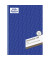 Inventurbuch 1101 A4 hoch weiß Einband blau