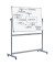 Stativdrehtafel-Whiteboard MAULpro, 6336784, 210x100cm, kunststoffbeschichtet, Aluminiumrahmen