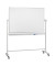 Stativdrehtafel-Whiteboard ST201, 120x90cm, emailliert, Aluminiumrahmen