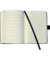 Notizbuch Conceptum CO112 schwarz A4 liniert 80g 194 Seiten mit Gummiband paginiert