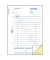Auftrag selbstduchschreibend A6 2x40 Blatt