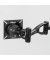 Monitorständer Dual verstellb. schwarz f.2 Monitore