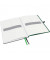 Notizbuch 4474-00-95, schwarz, 18,7x24,4cm, liniert, 100g, 80 Blatt / 160 Seiten