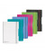 Notizbuch 11361516, my.book, transparent, A5, kariert, 80g, 40 Blatt / 80 Seiten