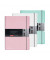 Notizbuch 11408648, pink, A4, liniert+kariert, 80g, 80 Blatt / 160 Seiten