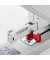 Blockheftgerät B56 023-0059 max. 200Blatt Metall hellgrau