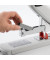 Blockheftgerät B56 023-0059 max. 200Blatt Metall hellgrau