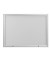 Schaukasten S-Line 6 x A4 Metallrückwand weiß, silber magnetisch