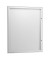 Schaukasten S-Line 9 x A4 Metallrückwand weiß, silber magnetisch