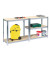 Steckregal 90,0 x 45,0 x 220,0 cm verzinkt 5 Fachböden