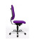 Bürodrehstuhl Body Balance S30 ohne Armlehnen violett