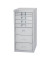 Schubladenschrank MultiDrawer™ 29er Serie L298855, Stahl, 8 Schubladen (Vollauszug), A4, 27,9 x 59 x 38 cm, silber