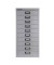 Schubladenschrank MultiDrawer™ 29er Serie L2910855, Stahl, 10 Schubladen (Vollauszug), A4, 27,9 x 59 x 38 cm, silber