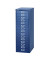 Schubladenschrank MultiDrawer™ 39er Serie L3915839, Stahl, 15 Schubladen (Vollauszug), A4, 27,9 x 86 x 38 cm, blau