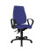Bürodrehstuhl Body Balance 450 ohne Armlehnen blau