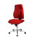 Bürostuhl Point 91, rot / silber, bis 110kg
