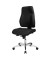 Bürostuhl Point 91, schwarz / silber, bis 110kg