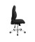 Bürostuhl Point 91, schwarz / silber, bis 110kg