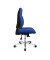 Bürodrehstuhl Point 91 ohne Armlehnen blau
