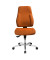 Bürodrehstuhl Point 91 ohne Armlehnen orange