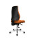 Bürodrehstuhl Point 91 ohne Armlehnen orange