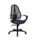 Bürostuhl Open Point SY, royalblau / schwarz, bis 110kg