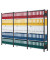 Grundsteckregal 100,0 x 30,0 x 200,0 cm schwarz 6 Fachböden